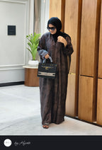 Self Printed Designer Pattern Abaya