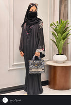 Bridal Designer Wear Stone Work Abaya