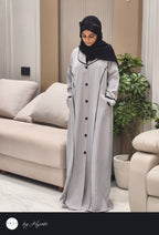 Lapel Abaya – Elegant Everyday Modesty for College Girls