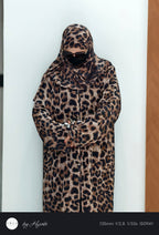 Imported Dubai Cheetah print Abhaya