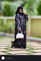 Premium Self Printed Designer Wear Abaya