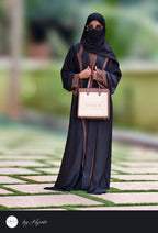 Designer Wear Long Lapel Abaya
