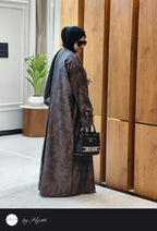 Self Printed Designer Pattern Abaya