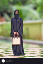 Simple Decent Sleeve Stone Work Premium Abaya