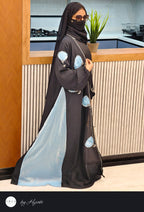 Designer Bridal Wear Tissue Work Abaya