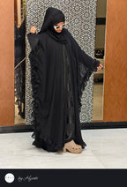 Bridal Designer Wear Flowy and graceful silhouette Abaya