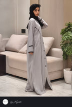 Lapel Abaya – Elegant Everyday Modesty for College Girls