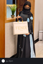 Designer Bridal Wear Tissue Work Abaya