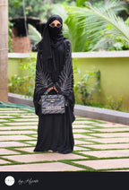 Designer Bridal Wear Stone Work Premium Abaya