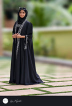 Elegant Moroccan Designer Bridal Wear Stone Work Premium Abaya