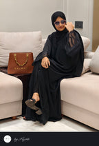 Elegant Embroidered Abaya – Luxury Grace in Every Detail
