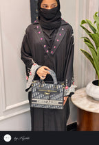 Bridal Designer Wear Stone Work Abaya