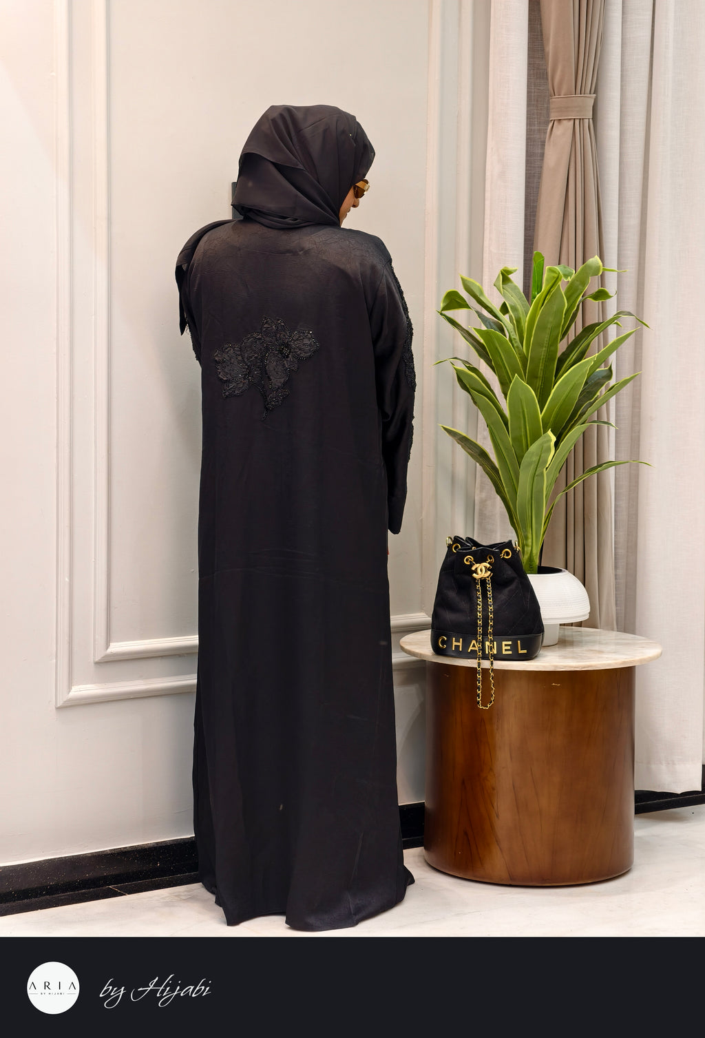 Luxury Designer Stone Work Abaya