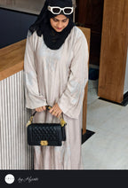 Luxury Sana Khan Inspired Butterfly Abaya