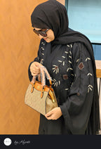 Designer Stone Work Abaya