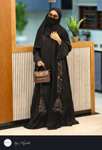 Luxury Stone Work Abaya