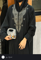 Stone Work Abaya – Elegance Crafted to Perfection