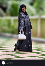 Premium Self Printed Designer Wear Abaya