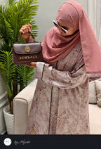 Floral Self-Printed Luxury Abaya
