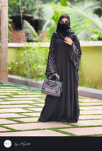Designer Bridal Wear Stone Work Premium Abaya