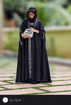 Elegant Moroccan Designer Bridal Wear Stone Work Premium Abaya