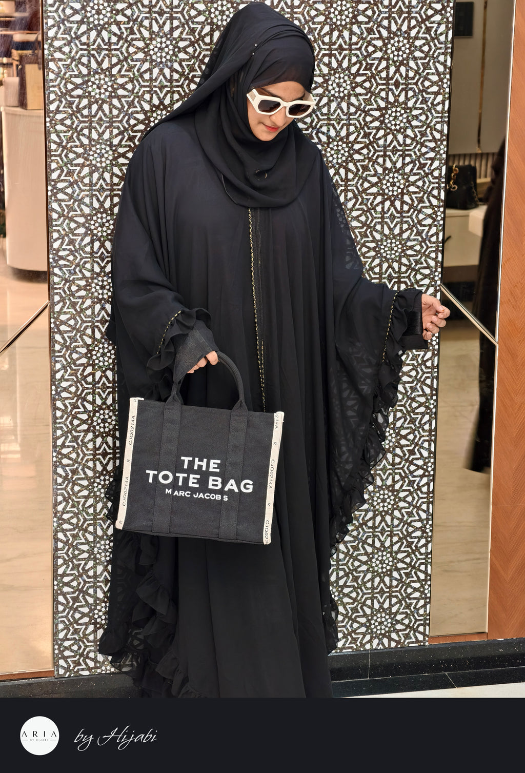Bridal Designer Wear Flowy and graceful silhouette Abaya