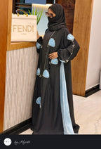 Designer Bridal Wear Tissue Work Abaya
