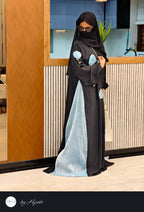 Designer Bridal Wear Tissue Work Abaya
