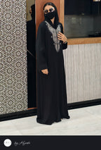 Stone Work Abaya – Elegance Crafted to Perfection