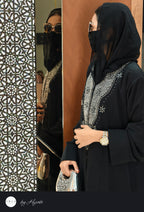 Stone Work Abaya – Elegance Crafted to Perfection