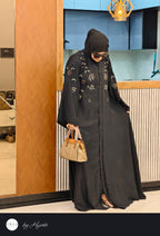 Designer Stone Work Abaya