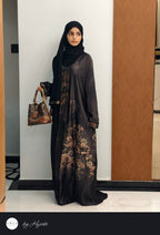 Floral Printed Designer Abaya