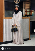 Luxury Sana Khan Inspired Butterfly Abaya