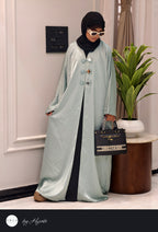 Modern Look PISTACHIO GREEN Abaya